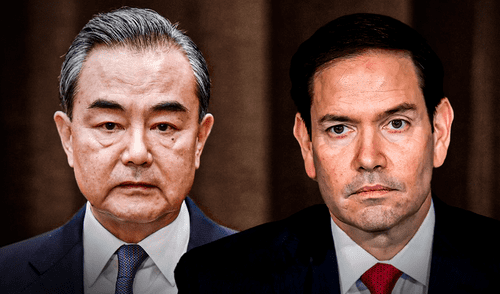 Wang Yi y Marco Rubio sostuvieron una reunión bilateral en Malasia.