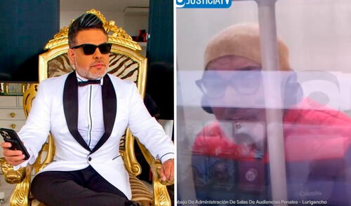 Andrés Hurtado 'Chibolín' reapareció en nueva audiencia judicial