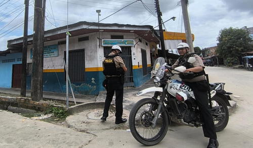 Policía logró detener al presunto propietario del número telefónico. Créditos: Yazmín Araujo / La República