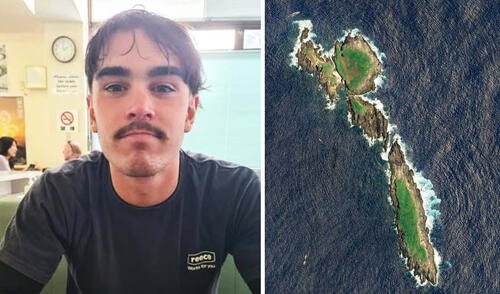 Joven es hallado con vida en isla remota de Australia tras desaparecer mientras surfeaba: "Una posibilidad entre un millón"