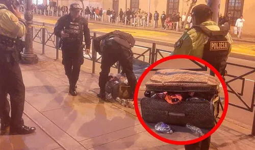 Dejan supuesta bomba en maleta frente al Metro de Emancipación y supermercado cierra