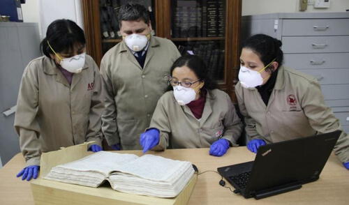 Más del 80% de archivos históricos no se ha podido recuperar, cada proceso puede durar cinco años.