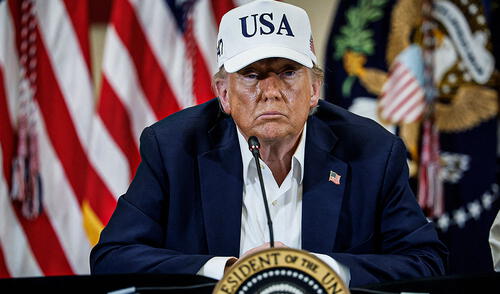 La UE esperaba alcanzar un acuerdo comercial global con Estados Unidos para el bloque de 27 países. Foto: AFP. Donald Trump anuncia aranceles del 30% para México y la Unión Europea desde el 1 de agosto