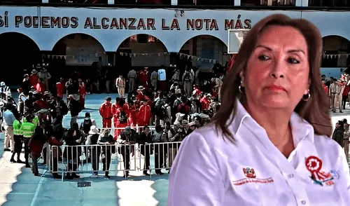 Ministros de Dina Boluarte no permiten el acceso a la prensa en evento oficial. En respuesta, el Minedu informó que sí se permitió el ingreso de los medios de comunicación al evento. Foto: composición LR Ministros de Dina Boluarte no permiten el acceso a la prensa en evento oficial.