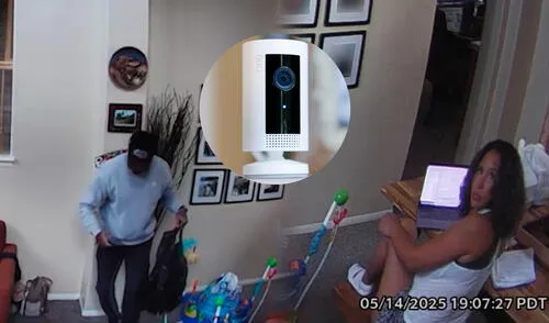 Mujer ha sido acusada de espiar a su exesposo y su nueva familia a través de cámaras de seguridad.