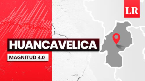 Sismo de magnitud 4,0 sacude Huancavelica.