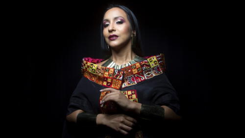 La peruana Sylvia Falcón.