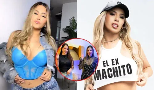 Delany López se unió al trend de 'Mi ex Machito', canción de Yahaira sobre Jefferson Farfán. Foto: Composición LR/difusión Delany López se unió al trend de 'Mi ex Machito', canción de Yahaira sobre Jefferson Farfán