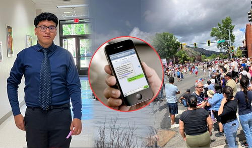 Said Querevalú vive en Idaho y comentó sobre los inmigrantes en su ciudad.