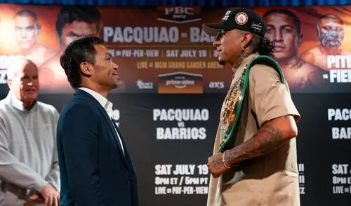 Manny Pacquiao quiere recuperar la 'corona' ante el actual campeón.