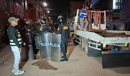 Operativo también incautó un automóvil. Foto: PNP. Operativo también incautó un automóvil. Foto: PNP.