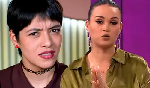Angie Arizaga y Jely Reátegui compartieron roles en 'Ven, baila quinceañera'. Foto: Composición LR/Captura/YouTube Angie Arizaga y Jely Reátegui compartieron roles en 'Ven, baila quinceañera'.