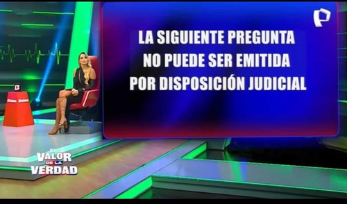 Macarena Gastaldo ganó los S/ 50.000 en 'El valor de la verdad'.