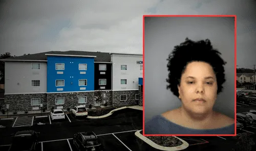 Kimberly Moore arrestada por abuso de cadáver tras encontrar a su hija muerta en un hotel de Tennessee.
