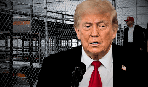 Donald Trump destacó que el centro de detención Alligator Alcatraz es una herramienta clave para enfrentar el flujo migratorio. Foto: composición LR