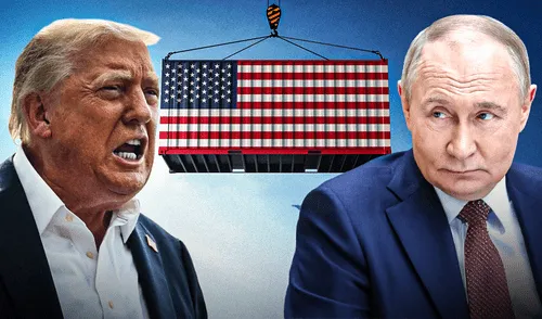 Donald Trump evitó referirse a Putin como "asesino", pero si lo llamó "un tipo duro". Donald Trump evitó referirse a Putin como "asesino", pero si lo llamó "un tipo duro".