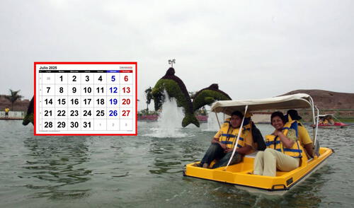 Peruanos disfrutarán del próximo feriado en julio de 2025. Peruanos disfrutarán del próximo feriado en julio de 2025.