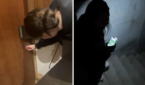 En sótano de casa Airbnb encontraron objetos antiguos y extraños garabatos.