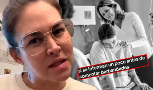 Anahí de Cárdenas respondió fuerte en redes.