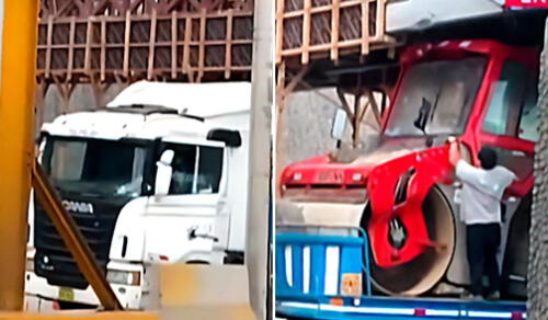 Puente Bajada de Baños ha sufrido diferentes daños a lo largo de este 2025. Foto: Composición LR