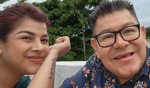 Dilbert y Jhazmín Gutarra