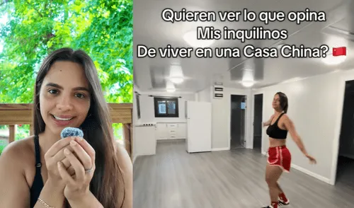 La cubana reveló en TikTok que su inversión total fue mayor a $100,000 por las 2 casas chinas prefabricadas.