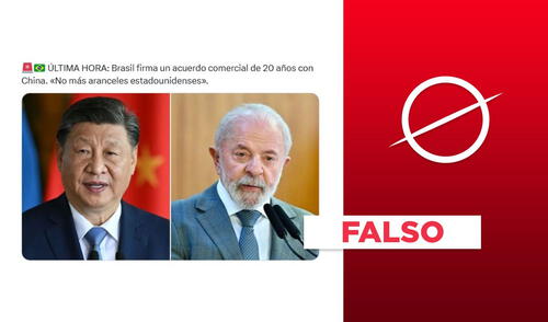 Se trata de un contenido falso