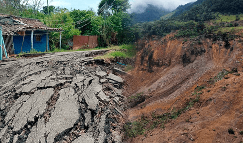 Deslizamientos en Táchira, Venezuela, dejaron casas y familias afectadas. Deslizamientos en Táchira, Venezuela, dejaron casas y familias afectadas.