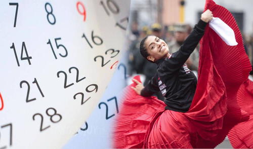 Perú tendrá un feriado largo debido a las Fiestas Patrias en julio de 2025.