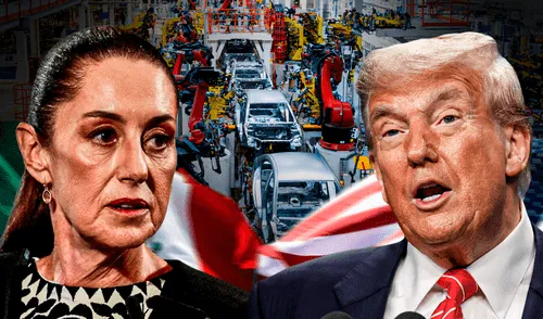 México dirige el 80% de sus exportaciones hacia Estados Unidos. Foto: composición LR/AP/Jazmin Ceras México dirige el 80% de sus exportaciones hacia Estados Unidos.