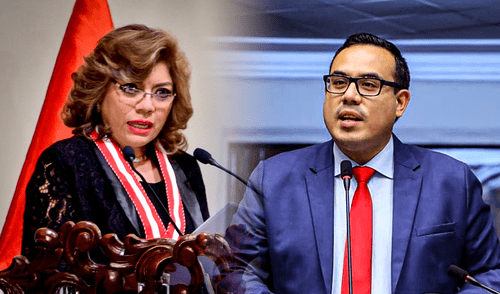 José Jerí también es denunciado por enriquecimiento ilícito. Foto: composición LR JOSÉ jerí zoraida ávalos