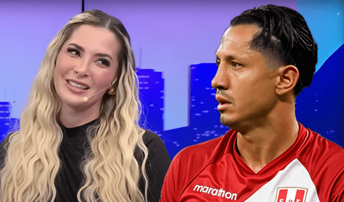 Macarena Gastaldo y Gianluca Lapadula