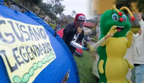 Estudiante se corona como 'Gusano Legendario' en almuerzo patrio 2025 en la UNMSM