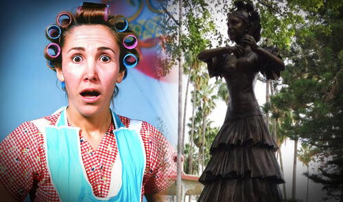 La estatua de 'Doña Florinda' en Zacatecas ya no es del agrado de sus pobladores. La estatua de 'Doña Florinda' en Zacatecas ya no es del agrado de sus pobladores.