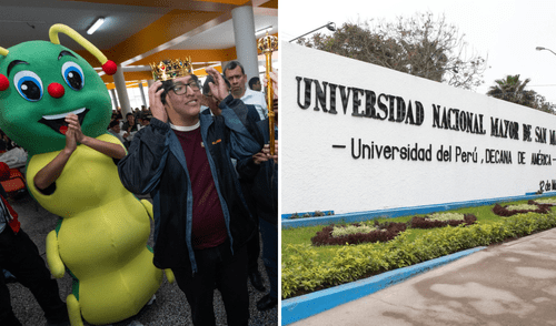 Sanmarquino acampó una semana afuera de la universidad para coronarse como el 'Gusano Legendario'