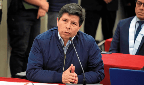 Pedro Castillo insiste en rechazar juicio por rebelión.