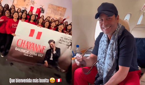 Chayanne ya está en Lima