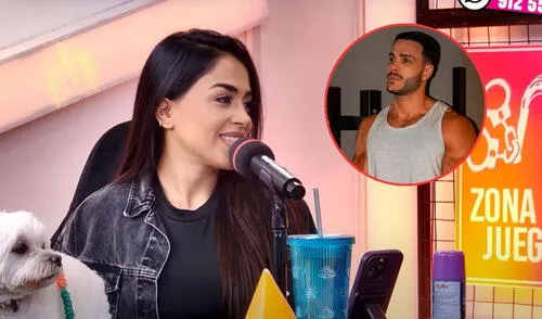 La modelo confeso que el chico reality le envió un mensaje por su cumpleaños.