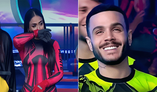 ¿Fue Mario Irivarren? Onelia Molina recibe misterioso regalo por su cumpleaños en 'Esto es guerra'. Foto: Composición LR/captura YouTube Onelia Molina y Mario Irivarren