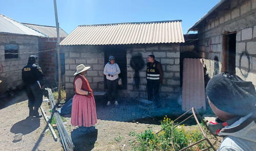 El presunto delincuente sufrió quemaduras de segundo y tercer grado. Foto: Composición LR /PNP El presunto delincuente sufrió quemaduras de segundo y tercer grado. Foto: Composición LR /PNP