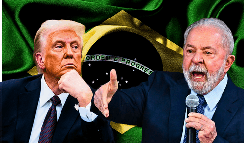 Lula califica como "chantaje" las amenazas arancelarias de Donald Trump.