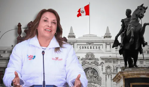 Una vez más, el Congreso protege a Dina Boluarte archivando denuncia constitucional por muertes en protestas. Foto: Composición LR Dina Boluarte