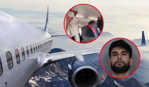 Mario Nikprelaj de 23 años intentó abrir la puerta de emergencia del vuelo Omaha–Detroit y causó pánico entre los pasajeros.