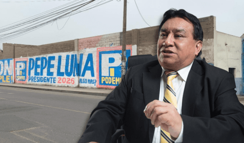 Tras detectar varias pintas de publicidad electoral, el Jurado Electoral Especial de Lima Centro 1 determinó que Luna Gálvez habría infringido el principio de neutralidad. Foto: composición LR Pepe Luna