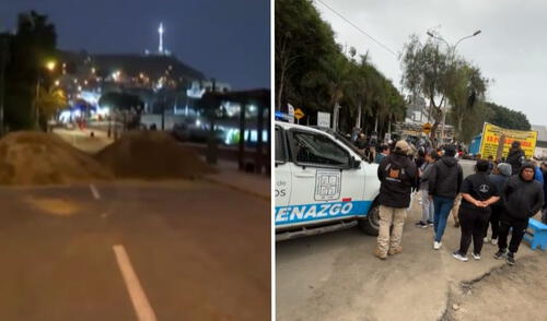 Enfrentamiento entre municipales y pescadores genera malestar en ciudadanos que se encuentran varados en la Costa Verde.