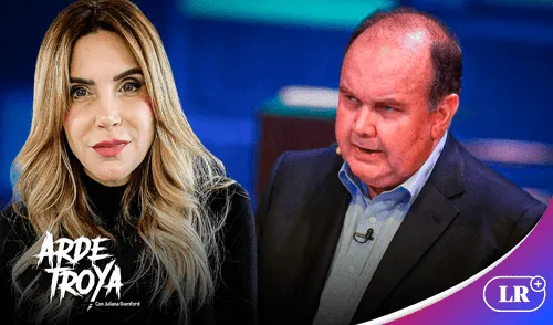 Juliana Oxenford responde a denuncia de López Aliaga. Foto: La República lopez aliaga y juliana oxenford