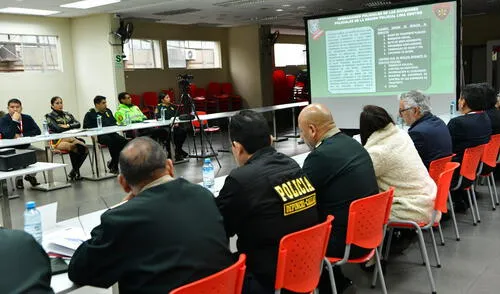 Autoridades del sector Interior y de la PNP toman medidas contra la extorsión.