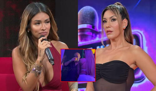 Shirley Arica se pronunció tras su salida nocturna con exesposo de Tilsa Lozano.