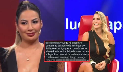 Macarena Gastaldo envía carta notarial a Pamela Lopez luego que ella afirmará que viajo a Argentina con su aun esposo Christian Cueva.