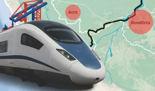 China y Brasil firmaron un acuerdo para iniciar estudios técnicos sobre el Tren Bioceánico